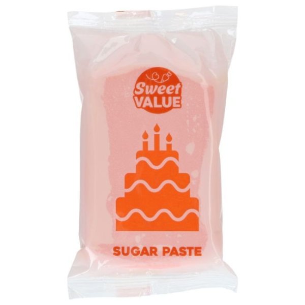 Sugarpaste/Sockerpasta - Orange - Sweet Value - 200 g