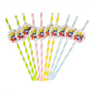 Sugrör - Babblarna - 8-pack Sugrör - Babblarna - 8-pack