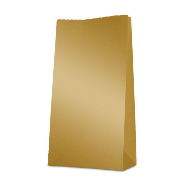 Kalaspåsar - Guld - 23,5x13x6 cm - 10-pack Kalaspåsar - Guld - 23,5x13x6 cm - 10-pack