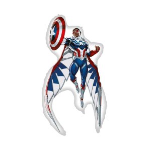 Folieballong - Captain America - Shape - 93 cm