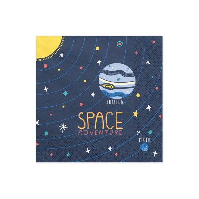Servetter - Space Party - 20-pack