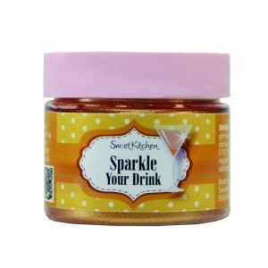 Drinkglitter - Sparkle Your Drink - Guld - SweetKitchen - 10 g