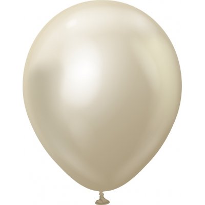 Ballonger enfrgade - Premium 45 cm - White Gold Chrome