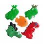 Badleksaker mixade djur 5-pack