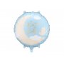 Folieballong Welcome Baby - Ljusbl�