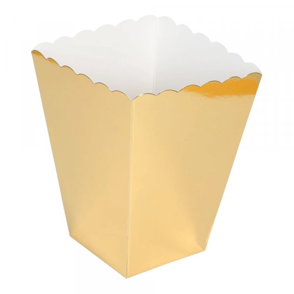 Popcornb�gare - Guld - 6-pack