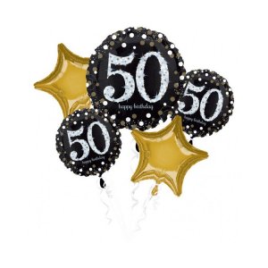 Ballongbukett 50 år