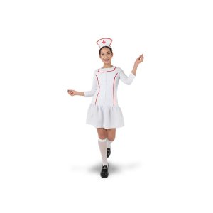 Sjuksk�terska - Maskeraddr�kt - Medium