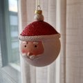 Kundbild Julgranskula - Tomtefar - Glitter: Mycket n�jd med denna julgranskula.