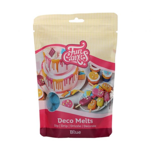 Deco melts - Blå - 250g Deco melts - Blå - 250g