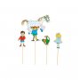 Pippi L�ngstrump Cake Topper
