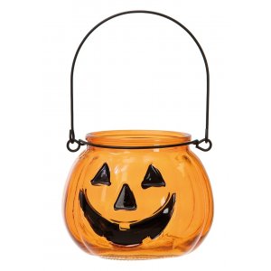 V�rmeljush�llare - Halloween - Orange pumpa