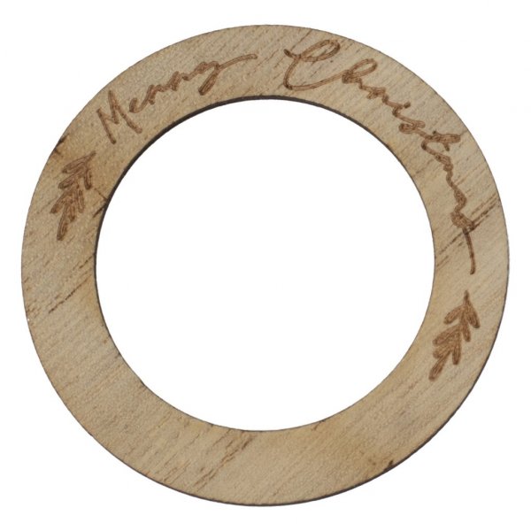 Servettringar - Tr - Merry Christmas - 6-pack