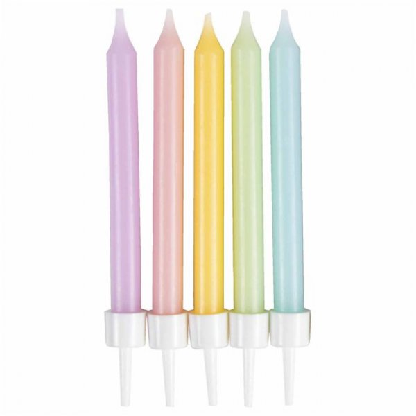 Trtljus - 10-pack - Pastell