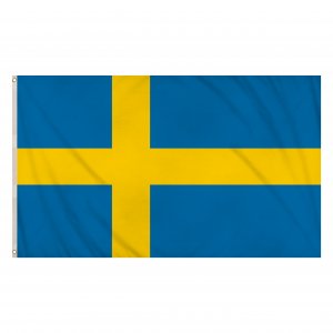 Svensk flagga - Tyg - 1,5 m x 0,9 m