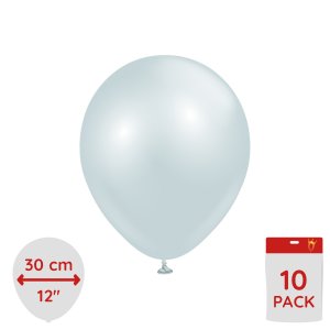 Ballonger enf�rgade - Premium 30 cm - Aura Ice Blue - 10-pack