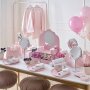 Pappmuggar - Pink Polka Dot - 8-pack
