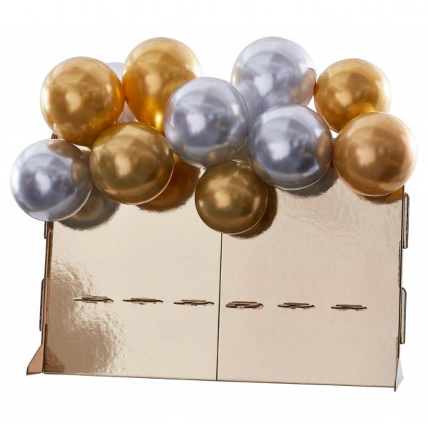 Bubbly Wall - Med ballonger - Guld/Silver Bubbly Wall - Med ballonger - Guld/Silver