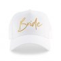 Keps - Bride - Vit/Guld