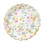 Papptallrik blommor, 6-pack