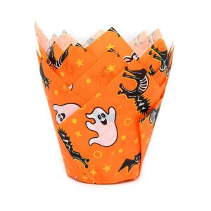 Muffinsformar Tulip-formade - Halloween - 36-pack