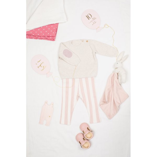 Ballongformade kort fr bebis-milstolpar