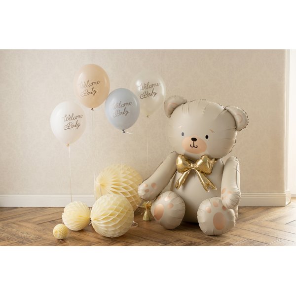 Ballonger Welcome Baby - Bl� mix - 30 cm