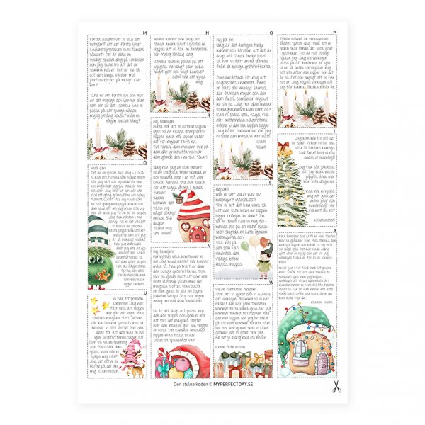 Frdiga nissebrev - Den stulna koden