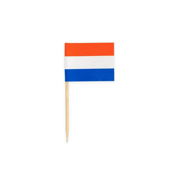 Partypicks - Flagga - Holland - 50 st Partypicks - Flagga - Holland - 50 st