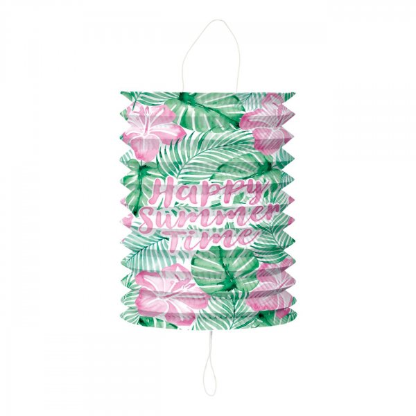 Papperslykta Happy Summer Time