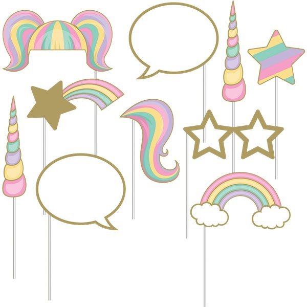 Photo Booth - Unicorn Sparkle