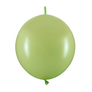 20-pack L�nkande ballonger, olivgr�n