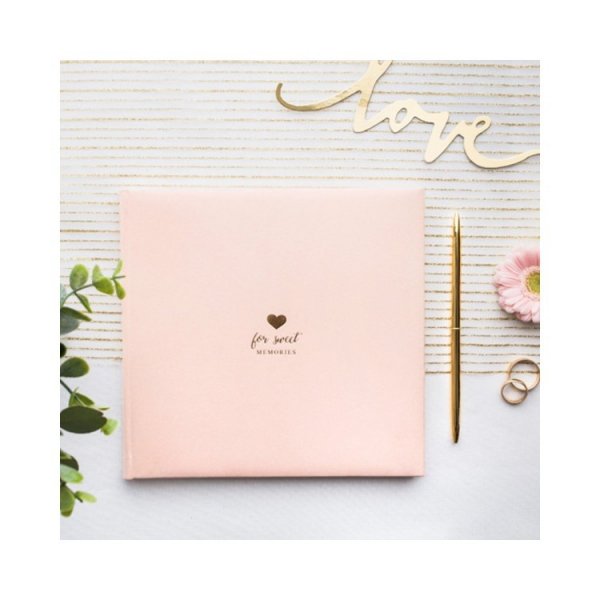 G�stbok Rosa \\\"For sweet Memories\\\"
