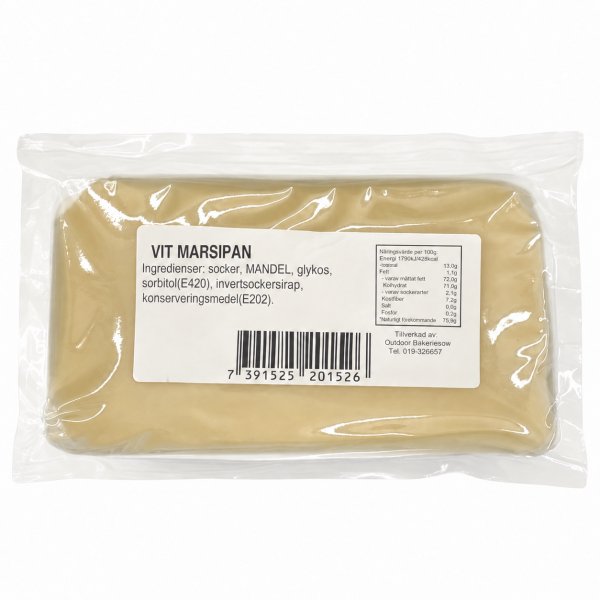 Marsipan Vit - 2,5kg - �rebro Bagerivaror