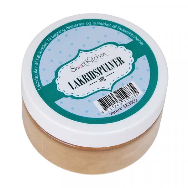 Lakritspulver - SweetKitchen - 40 g