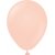 Miniballonger enfrgade - Premium 13 cm - Macaron Salmon - 25-pack