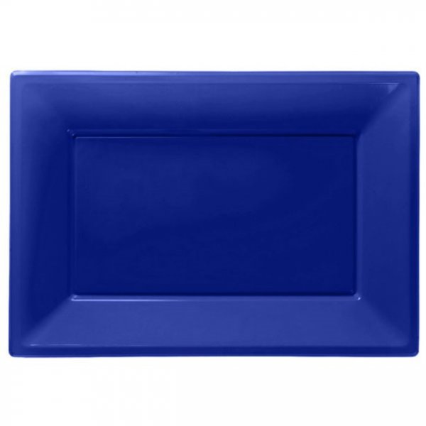 Serveringsfat - Bl - 3-pack