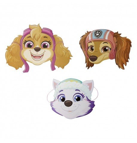 Kalasmasker- Paw Patrol - Mix - 8-pack
