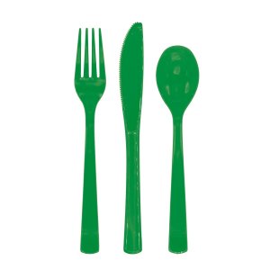 Plastbestick - M�rkgr�na - 18-pack