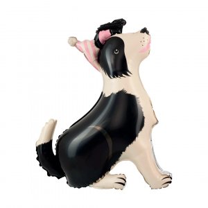 Folieballong - Hund "Border Collie " - 76 x 96 cm Folieballong - Hund "Border Collie " - 76 x 96 cm