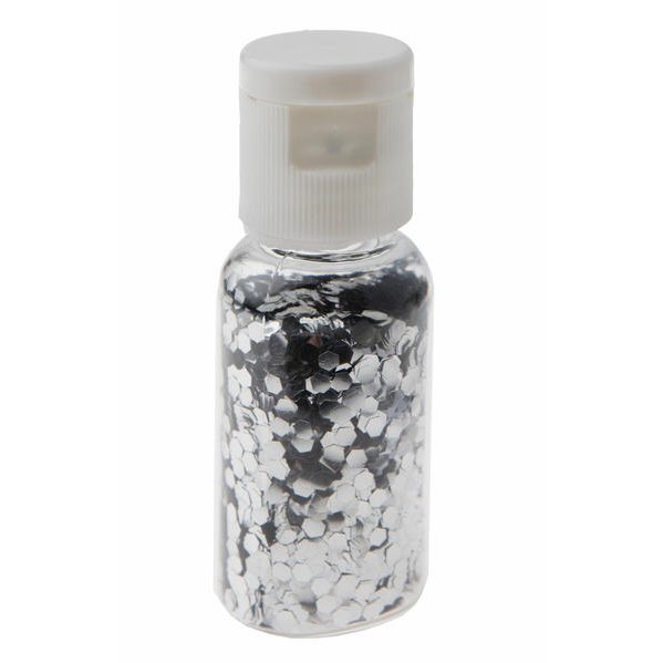 Glitterkonfetti - Silver
