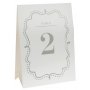 Bordsnumrering - Vintage White - 10 st