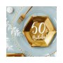 Pappersassietter 50 �r Guld