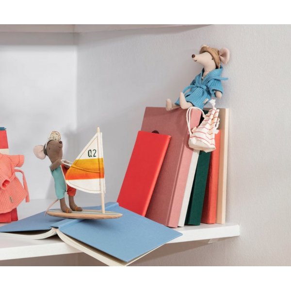 Mamma/Pappa Mus - Morgonrock - Dusty Blue