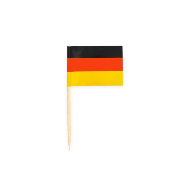 Partypicks - Flaggor - Tyskland - 50-pack