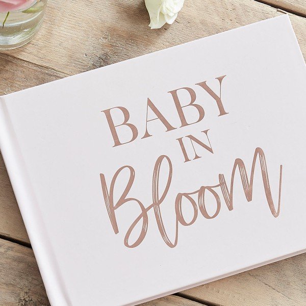 Gästbok - Baby in Bloom Gästbok - Baby in Bloom