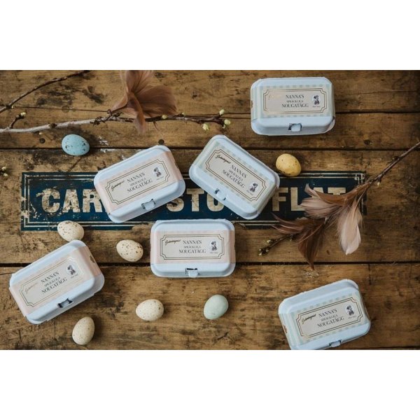 Nannas Spr�ckliga P�sk�gg - 6-pack i �ggkartong