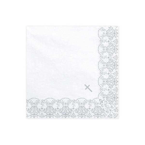 Servetter Elegant med Silverkors