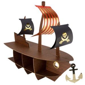 Dekorationsst�ll - Pirat - 46,5 x 40 x 20 cm