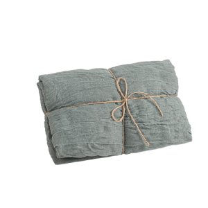 Bordslöpare i tyg - Grön - 90 cm x 3 m Bordslöpare i tyg - Grön - 90 cm x 3 m